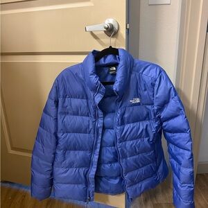 The North Face Blue Puffer Jacket